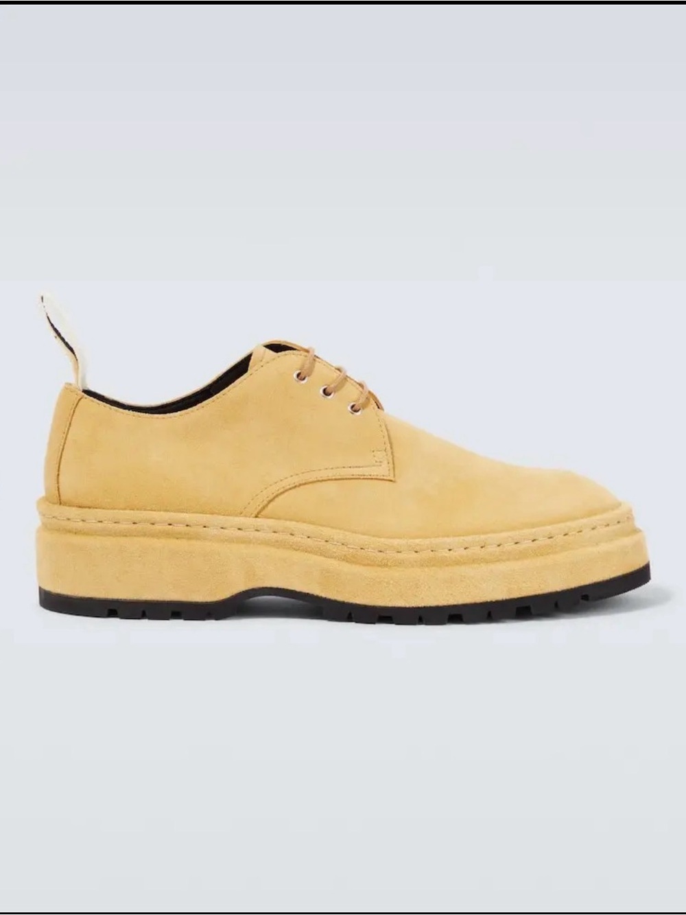 JACQUEMUS
Les Derbies Pavane suede Derby shoes